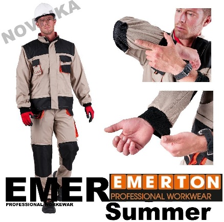 Montérková kolekcia EMERTON SUMMER, už samotný názov spomína, že sa jedná o kolekicu pre letné obdobie, Emerton summer Vám ponúka multifunkčnosť odevu, za zmienku stoja nohavice 4v1