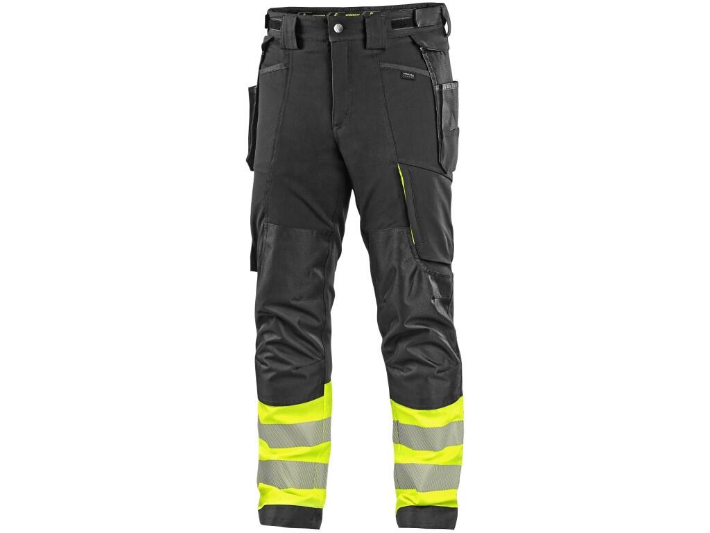 Hi-vis softshellové nohavice
